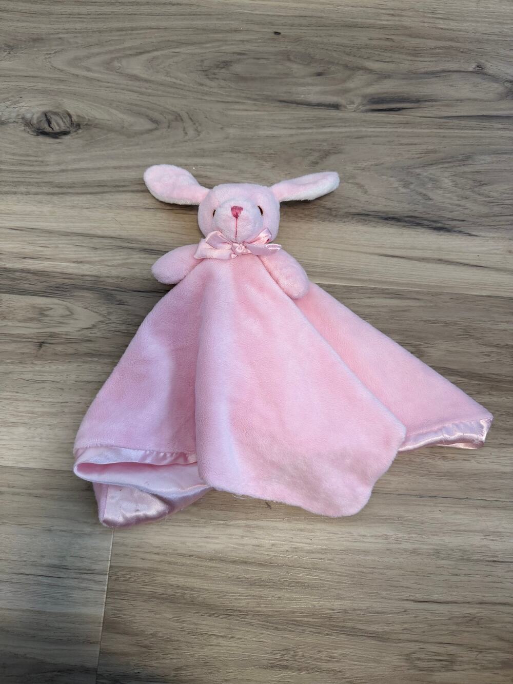 Toys R Us Especially For Baby Pink Plush Bunny Rabbit Lovey Security Blanket
